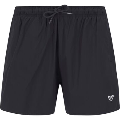 Giorgio Armani EMPORIO ARMANI Herren Badeshorts schwarz Mikrofaser unifarben schwarz M male Giorgio Armani EMPORIO ARMANI Herren Badeshorts schwarz Mikrofaser unifarben schwarz M male