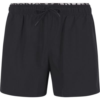 Giorgio Armani EMPORIO ARMANI Herren Badeshorts schwarz Elasthane unifarben schwarz XXL male Giorgio Armani EMPORIO ARMANI Herren Badeshorts schwarz Elasthane unifarben schwarz XXL male