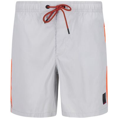 FIRE + ICE Herren Badeshorts grau Mikrofaser unifarben grau L male FIRE + ICE Herren Badeshorts grau Mikrofaser unifarben grau L male