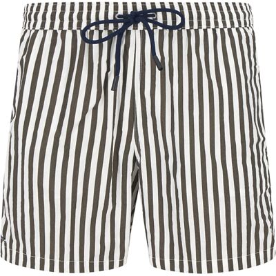 HILTL Herren Badeshorts grün Nylon gestreift grün XXL male HILTL Herren Badeshorts grün Nylon gestreift grün XXL male