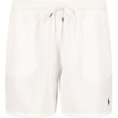 Polo Ralph Lauren Herren Bademoden weiß Elasthane unifarben weiß L male Polo Ralph Lauren Herren Bademoden weiß Elasthane unifarben weiß L male