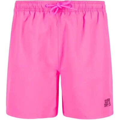 Superdry Herren Badeshorts rosa Mikrofaser rosa S male Superdry Herren Badeshorts rosa Mikrofaser rosa S male