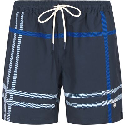Barbour Herren Badeshorts blau Mikrofaser kariert blau M male Barbour Herren Badeshorts blau Mikrofaser kariert blau M male