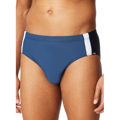 Schiesser Herren Badeslip blau Elasthane unifarben blau XXL male Schiesser Herren Badeslip blau Elasthane unifarben blau XXL male