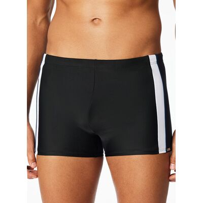 Schiesser Herren Badetrunk schwarz Elasthane unifarben schwarz XL male Schiesser Herren Badetrunk schwarz Elasthane unifarben schwarz XL male