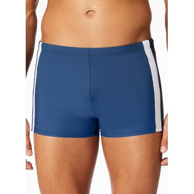 Schiesser Herren Badetrunk blau Elasthane unifarben blau L male Schiesser Herren Badetrunk blau Elasthane unifarben blau L male