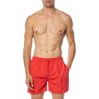 bruno banani Herren Badeshorts rot Elasthane unifarben rot XXL male bruno banani Herren Badeshorts rot Elasthane unifarben rot XXL male