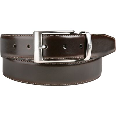 AIGNER Herren Gürtel braun Glattleder braun 85 CM (31 INCH) male AIGNER Herren Gürtel braun Glattleder braun 85 CM (31 INCH) male