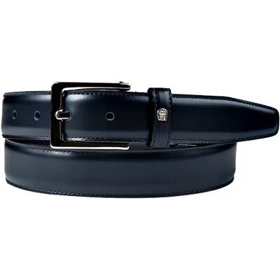 AIGNER Herren Gürtel blau Glattleder blau 100 CM (34 INCH) male AIGNER Herren Gürtel blau Glattleder blau 100 CM (34 INCH) male