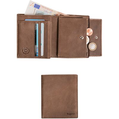 Bugatti Herren Geldbörse braun Leder braun ONESIZE male Bugatti Herren Geldbörse braun Leder braun ONESIZE male