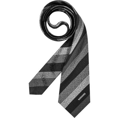 MISSONI Herren Krawatte rot Seide College-Streifen rot ONESIZE male MISSONI Herren Krawatte rot Seide College-Streifen rot ONESIZE male