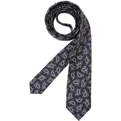 OLYMP Herren Krawatte blau Seide gemustert blau ONESIZE male OLYMP Herren Krawatte blau Seide gemustert blau ONESIZE male