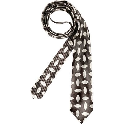 KARL LAGERFELD Herren Krawatte braun Seide gemustert braun ONESIZE male KARL LAGERFELD Herren Krawatte braun Seide gemustert braun ONESIZE male