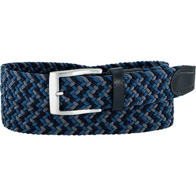 Alberto Golf Herren Gürtel blau Textil blau 90 CM (32 INCH) male Alberto Golf Herren Gürtel blau Textil blau 90 CM (32 INCH) male