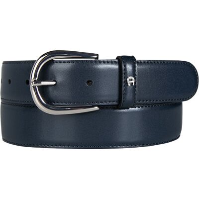 AIGNER Herren Gürtel blau Glattleder blau 105 CM (35 INCH) male AIGNER Herren Gürtel blau Glattleder blau 105 CM (35 INCH) male