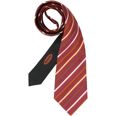 MISSONI Herren Krawatte rot Seide College-Streifen rot ONESIZE male MISSONI Herren Krawatte rot Seide College-Streifen rot ONESIZE male