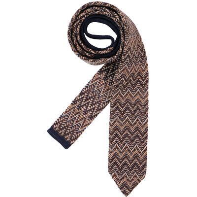MISSONI Herren Krawatte braun gemustert braun ONESIZE male MISSONI Herren Krawatte braun gemustert braun ONESIZE male