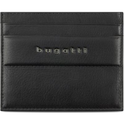 Bugatti Herren Kartenbörse schwarz Leder schwarz ONESIZE male Bugatti Herren Kartenbörse schwarz Leder schwarz ONESIZE male