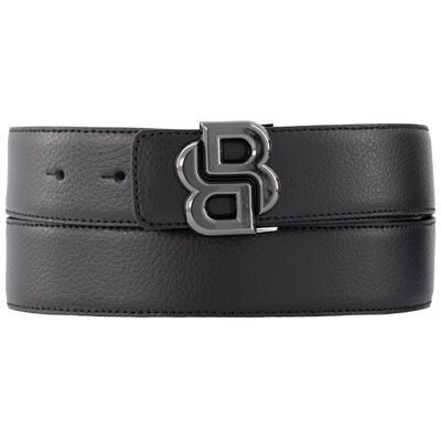 Boss Black Herren Wendegürtel schwarz Glattleder schwarz 100 CM (34 INCH) male Boss Black Herren Wendegürtel schwarz Glattleder schwarz 100 CM (34 INCH) male