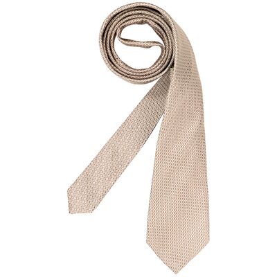 JOOP! Herren Krawatten beige Seide gemustert beige ONESIZE male JOOP! Herren Krawatten beige Seide gemustert beige ONESIZE male