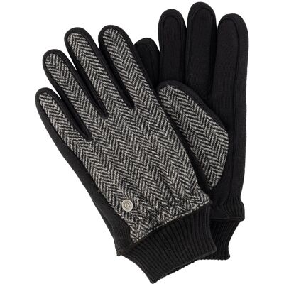Bugatti Herren Handschuhe schwarz Textil schwarz L male Bugatti Herren Handschuhe schwarz Textil schwarz L male