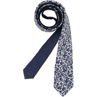 OLYMP Herren Krawatte blau gemustert blau ONESIZE male OLYMP Herren Krawatte blau gemustert blau ONESIZE male