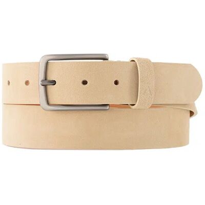Alberto Herren Gürtel beige Veloursleder beige 85 CM (31 INCH) male Alberto Herren Gürtel beige Veloursleder beige 85 CM (31 INCH) male
