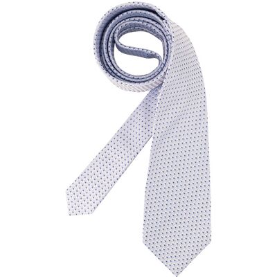 OLYMP Herren Krawatte blau Seide gemustert blau ONESIZE male OLYMP Herren Krawatte blau Seide gemustert blau ONESIZE male
