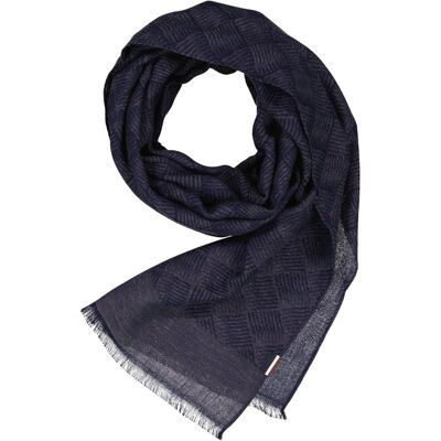 Bugatti Herren Schal blau Baumwolle blau ONESIZE male Bugatti Herren Schal blau Baumwolle blau ONESIZE male