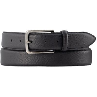 Alberto Herren Gürtel schwarz Leder schwarz 115 CM (37 INCH) male Alberto Herren Gürtel schwarz Leder schwarz 115 CM (37 INCH) male