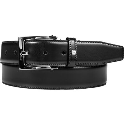 AIGNER Herren Gürtel schwarz Glattleder schwarz 95 CM (33 INCH) male AIGNER Herren Gürtel schwarz Glattleder schwarz 95 CM (33 INCH) male