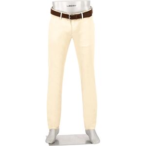 Alberto Herren Hosen beige Baumwoll-Stretch beige 29/34 male Alberto Herren Hosen beige Baumwoll-Stretch beige 29/34 male