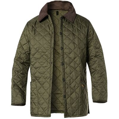 Barbour Herren Steppjacke grün Mikrofaser unifarben grün XXL male Barbour Herren Steppjacke grün Mikrofaser unifarben grün XXL male