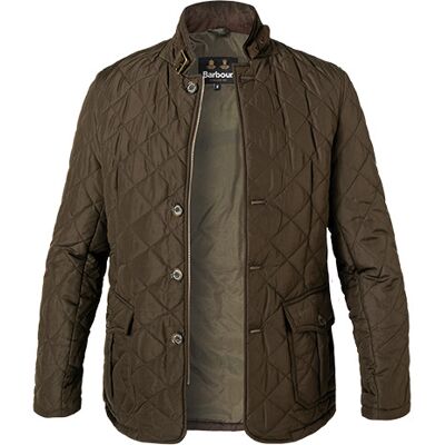 Barbour Herren Steppjacke grün Mikrofaser unifarben grün XL male Barbour Herren Steppjacke grün Mikrofaser unifarben grün XL male