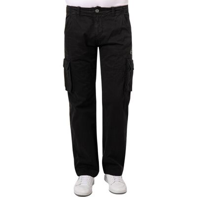 Alpha INDUSTRIES Herren Cargohose schwarz Baumwolle schwarz Onesize male Alpha INDUSTRIES Herren Cargohose schwarz Baumwolle schwarz Onesize male