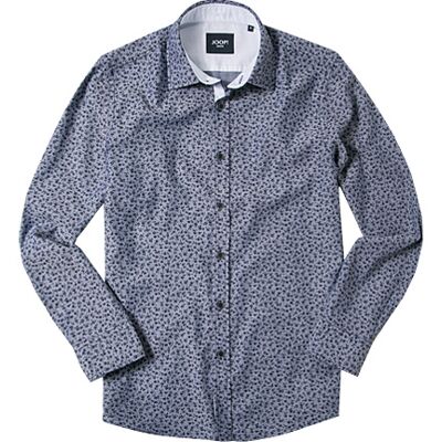 JOOP! Herren Hemd blau Baumwolle blau S male JOOP! Herren Hemd blau Baumwolle blau S male