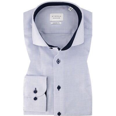 ETERNA Herren Hemd blau Baumwolle blau 54 male ETERNA Herren Hemd blau Baumwolle blau 54 male