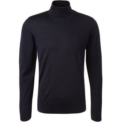 MAERZ Muenchen Herren Rollkragenpullover blau unifarben blau 50 (M) male MAERZ Muenchen Herren Rollkragenpullover blau unifarben blau 50 (M) male
