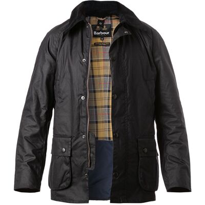 Barbour Herren Jacke blau Baumwolle unifarben blau M male Barbour Herren Jacke blau Baumwolle unifarben blau M male