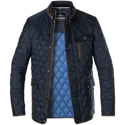 MILESTONE Herren Steppjacke blau Mikrofaser unifarben blau 46 (XS) male MILESTONE Herren Steppjacke blau Mikrofaser unifarben blau 46 (XS) male