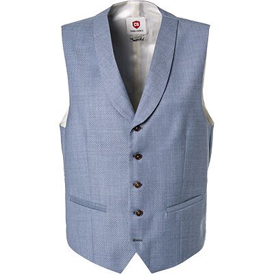 CG Herren Weste blau Schurwolle blau 46 male CG Herren Weste blau Schurwolle blau 46 male