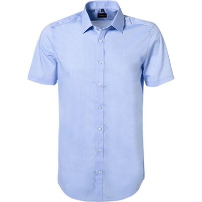VENTI Herren Kurzarmhemd blau Baumwolle blau 35 male VENTI Herren Kurzarmhemd blau Baumwolle blau 35 male