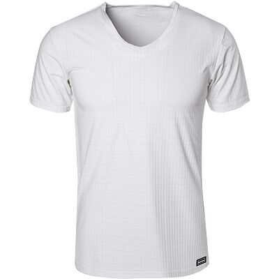 bruno banani Herren T-Shirt weiß Mikrofaser unifarben weiß 5 (M) male bruno banani Herren T-Shirt weiß Mikrofaser unifarben weiß 5 (M) male