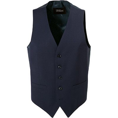 OSCAR JACOBSON Herren Weste blau Wolle blau 44 male OSCAR JACOBSON Herren Weste blau Wolle blau 44 male