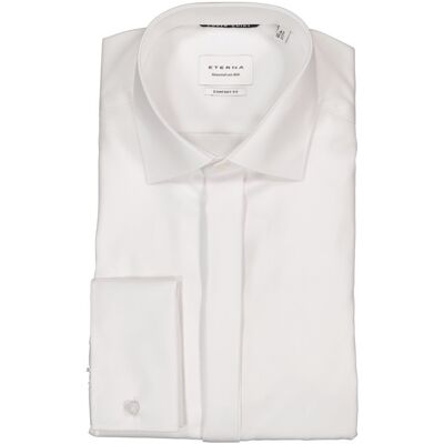 ETERNA Herren Hemd weiß Baumwolle weiß 54 male ETERNA Herren Hemd weiß Baumwolle weiß 54 male