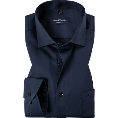 CasaModa Herren Hemd blau Baumwolle blau 54 male CasaModa Herren Hemd blau Baumwolle blau 54 male