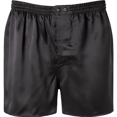 Zimmerli Herren Boxershort grau Seide unifarben grau M male Zimmerli Herren Boxershort grau Seide unifarben grau M male