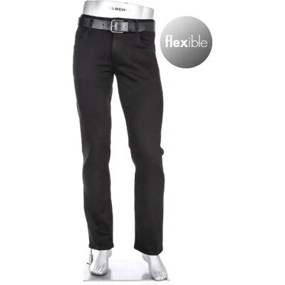 Alberto Herren Jeans schwarz Baumwolle schwarz 33/40 male Alberto Herren Jeans schwarz Baumwolle schwarz 33/40 male