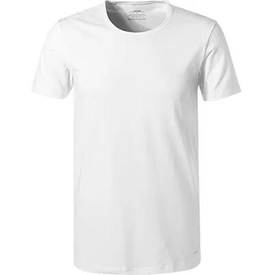 CALIDA Herren T-Shirt weiß Baumwolle unifarben weiß 4 (S) male CALIDA Herren T-Shirt weiß Baumwolle unifarben weiß 4 (S) male