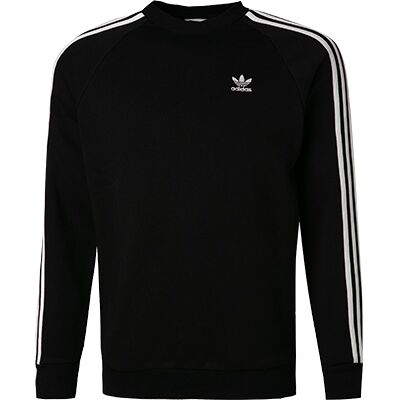 Adidas ORIGINALS Herren Sweatshirt schwarz Baumwolle schwarz L male Adidas ORIGINALS Herren Sweatshirt schwarz Baumwolle schwarz L male